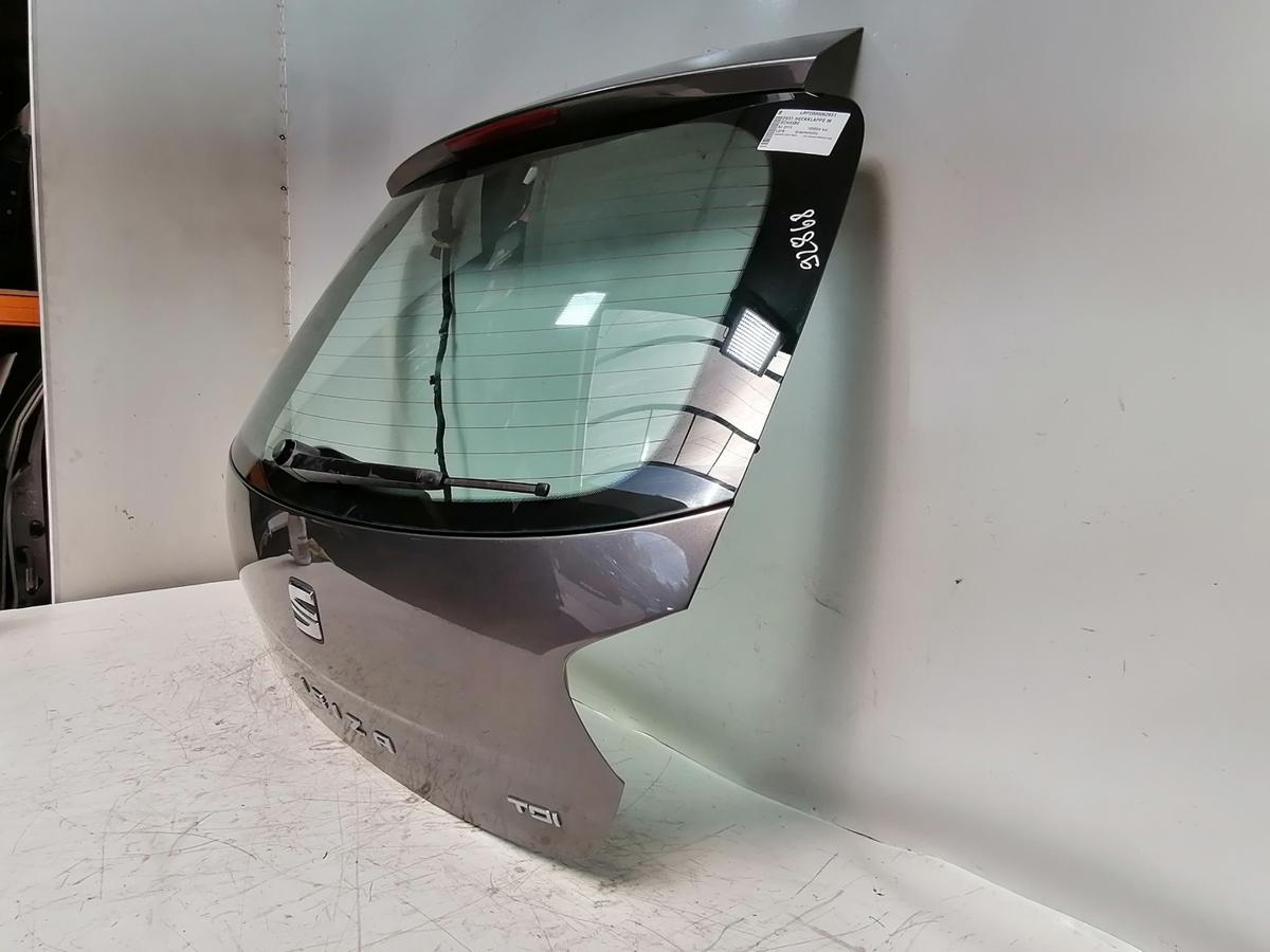 Seat Ibiza 6J original Heckklappe mit Heckscheibe LS7K Graumetallic Flie&szlig;heck Bj.2015